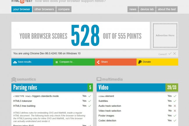 HTML 5 Test